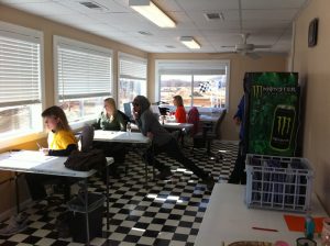 hunter posing like a jabroni