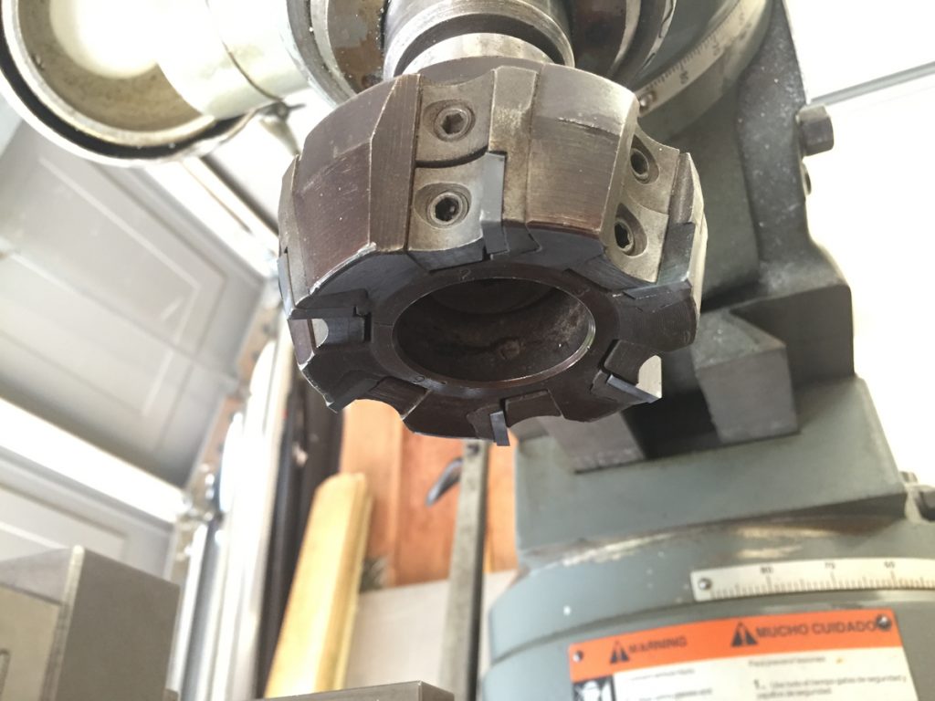 Face Mill Cutter For The Bridgeport MIll Clayton Miller
